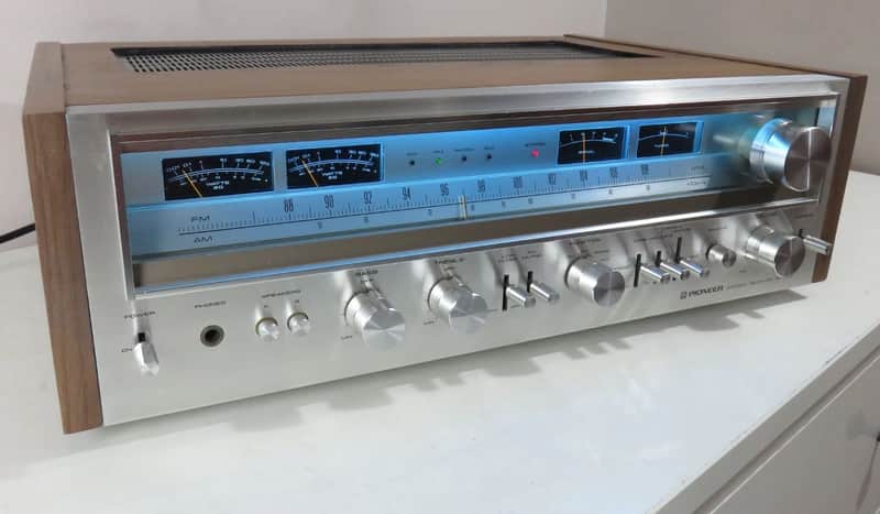 PIONEER SX-880 FM/AM STEREO RECEIVER FULLY SERVICED RECAPPED + LED'S