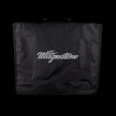 Magnatone Point to Point Varsity Reverb Cathedral Burgundy Guitar Amplifier Combo with Cover image 10