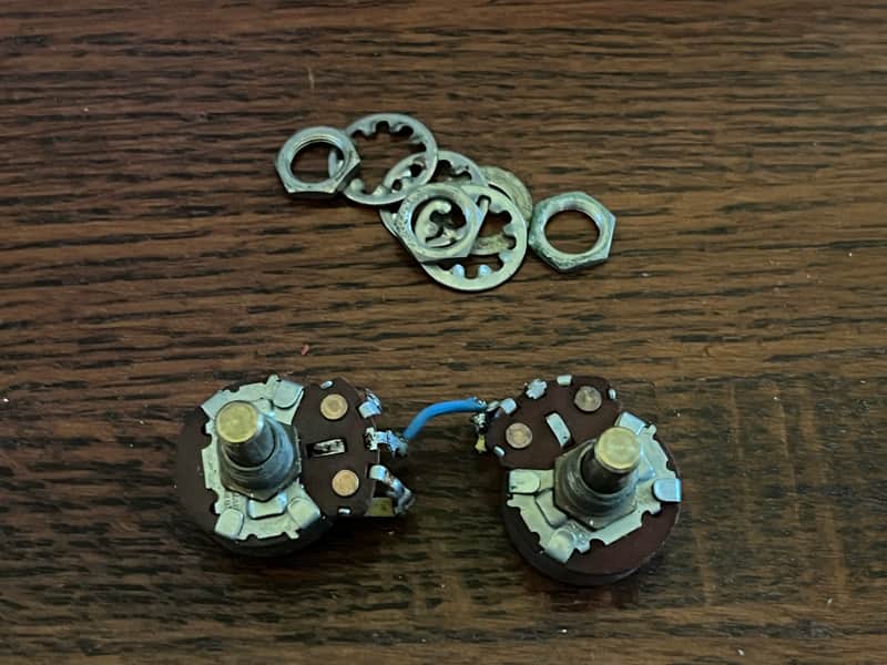 1965 set Fender Jaguar Jazzmaster 1 MEG guitar pots image 1