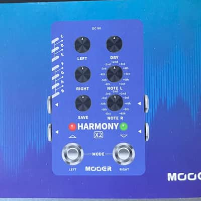 Mooer Harmony X2 2024 - blue image 7