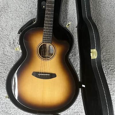 Breedlove Artista Pro Series Concerto CE Acoustic Electric Guitar, Burnt Amber image 1