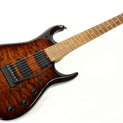 Ernie Ball Music Man John Petrucci JP15-7 - Amber Waves - Quilt image 3