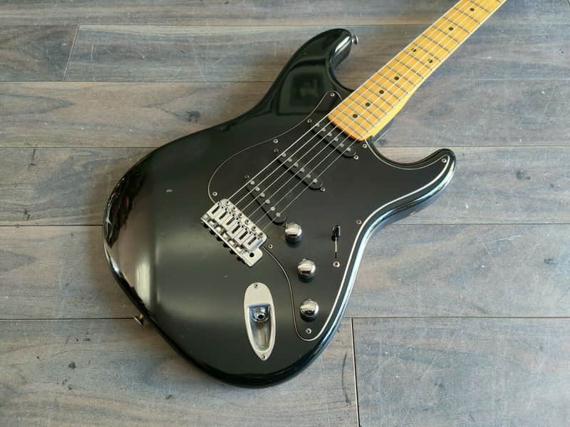 moon PGM 1980年代　ストラト 1980's Moon PGM Japan Custom Vintage Stratocaster (Black) | Reverb