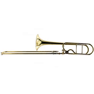 Bach 42BOF Stradivarius Professional Tenor Trombone in Clear Lacquer SN 221996 image 7