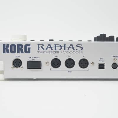 KORG RADIAS Rack Mount Analog Modeling Synthesizer Vocoder Radias-R w\ PSU image 8