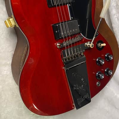 NEW! Gibson SG Standard '61 Maestro Vibrola Vintage Cherry - 7.45 lbs - Authorized Dealer! G07242 image 6