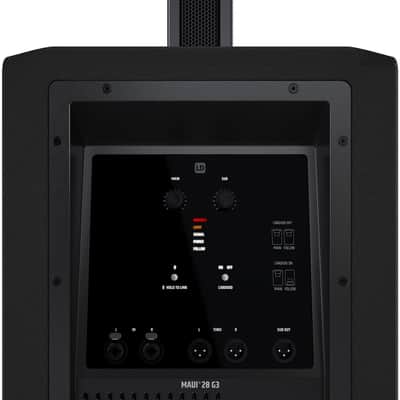 LD Systems Maui 28 G3 Compact Cardioid Column PA System With DSP 2060W (Black) image 21