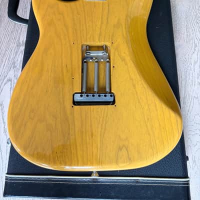 1980s Chandler San Francisco Joe Perry Stratocaster Natural Lipstick Pickups Hard Case image 18