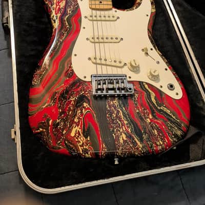 Fender Stratocaster 1984 - Bowling Ball image 3