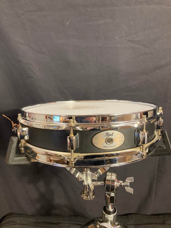 Pearl - 3x13" PCP-313 Piccolo Snare Drum 1990's - Black image 1