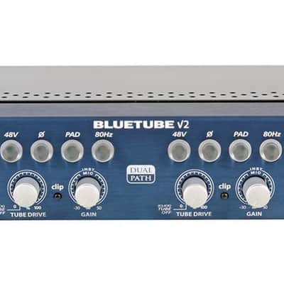 New Presonus Bluetube DP V2 2 Channel Tube Mic Pre-Amp DP2 image 3