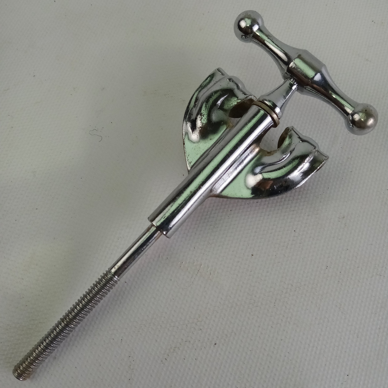 Slingerland Radio King Bass Drum Tension T-Rod+Claw Chrome Vintage 50s 4 1/4"USA — main photograph
