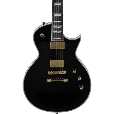 ESP LTD Deluxe EC-1000 Fluence Electric Guitar, Black image 7