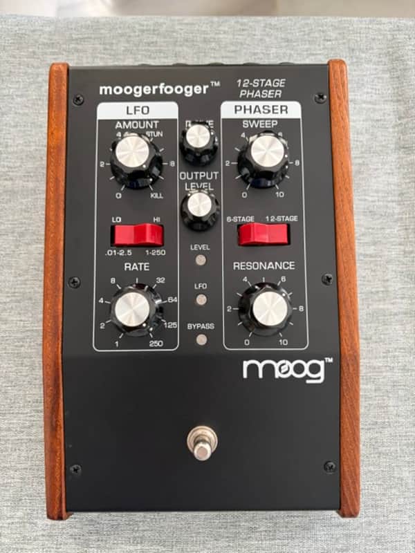 Moog MF-103 Moogerfooger 12-Stage Phaser 1999 - 2018 - Black image 1