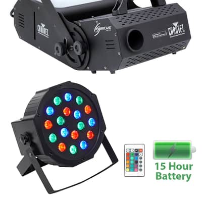 Chauvet HURRICANE H-1800 FLEX Fog / Smoke Machine H1800+Battery Par Light image 1