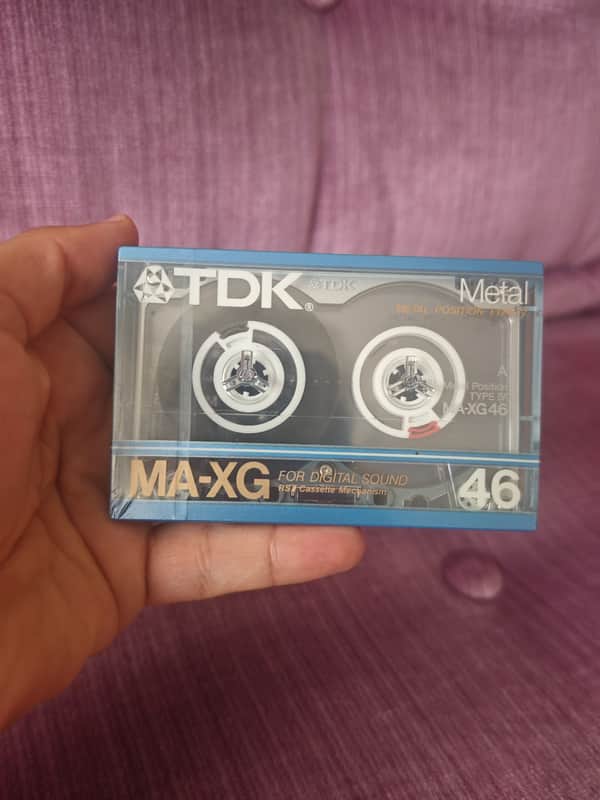 TDK Metal Cassette Tape MA-XG 46 Sealed tape RS II (Type IV) image 1