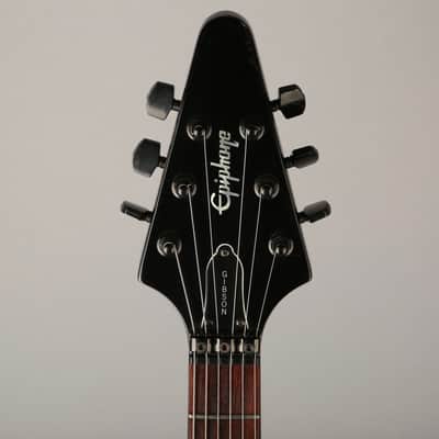 Epiphone Flying V Floyd Rose - 1989 Korea - MIK - Black Metallic w/HSC image 5