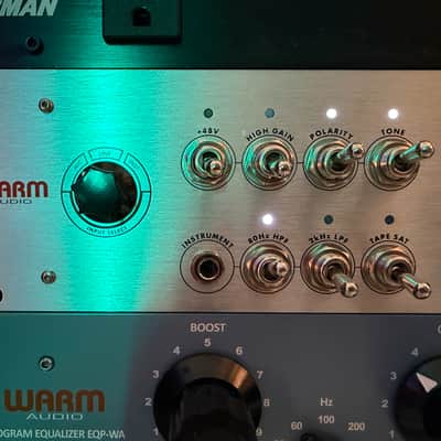 Warm Audio WA-MPX 1-Channel Microphone Preamp 2023 - Present - Silver image 2