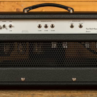 Two-Rock Silver Sterling Signature 100/50 Watt Head - Black image 3