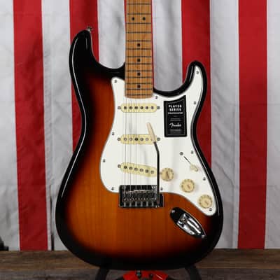 Fender Player Stratocaster with Roasted Maple Neck - 2-Tone Sunburst image 1
