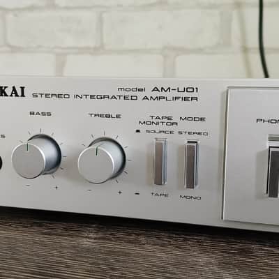 AKAI AM-U01 ✅Serviced Warranty Rare Vintage Stereo Integrated Amplifier 1980-81 image 11