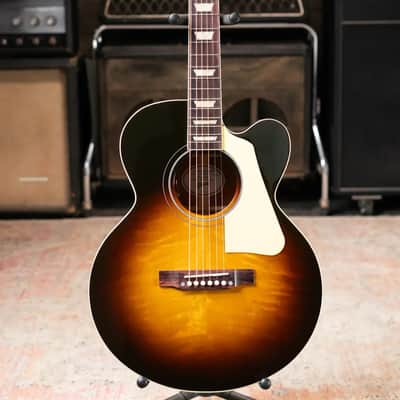 Gibson Les Paul Parlor Acoustic/Electric Guitar - Vintage Sunburst with Hardshell Case image 3