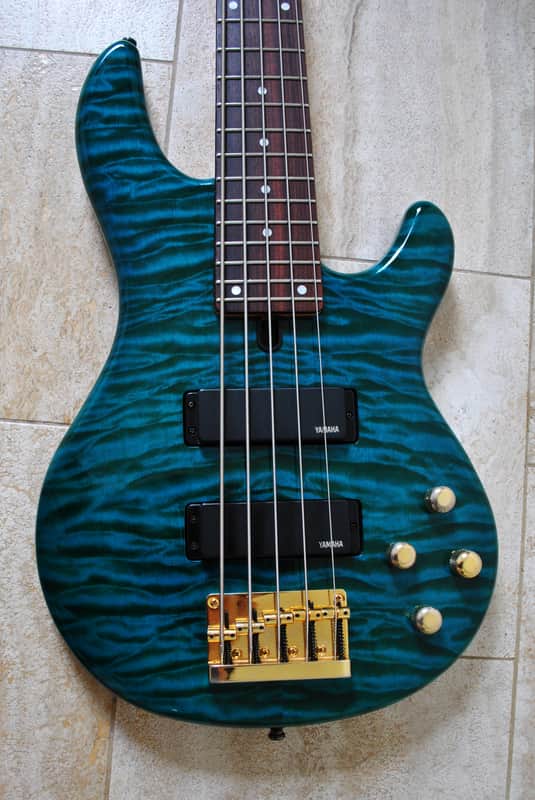 Yamaha BB G5A 1998 - Aqua Marine | Reverb