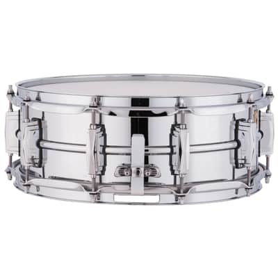 Ludwig LM400 Supraphonic 5x14 Smooth Shell, Imperial Lugs Snare Drum image 3