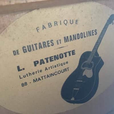 Louis Patenotte manouche gypsy 1958 natural image 14