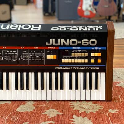 1983 Roland Juno 60 Six Voice Analogue Synthesizer image 3