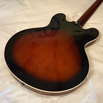Vintage 1997 Epiphone Dot (Gibson 335) - Made in Korea (MIK) - Cinnamon Burst - Free Pro Setup image 7