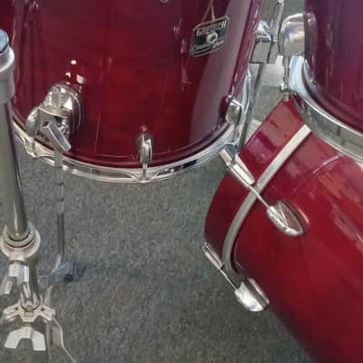 Gretsch Catalina Maple 6pc Drum Set - Dark Cherry Red Gloss image 5