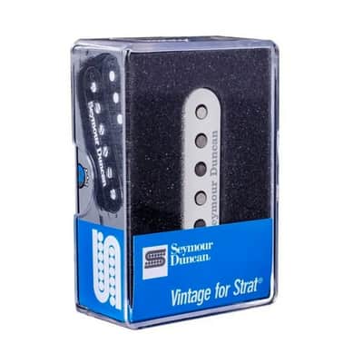 Seymour Duncan® SSL-2 Vintage Flat for Strat~Single Coil~Alnico 5~6.5k~White~New image 2