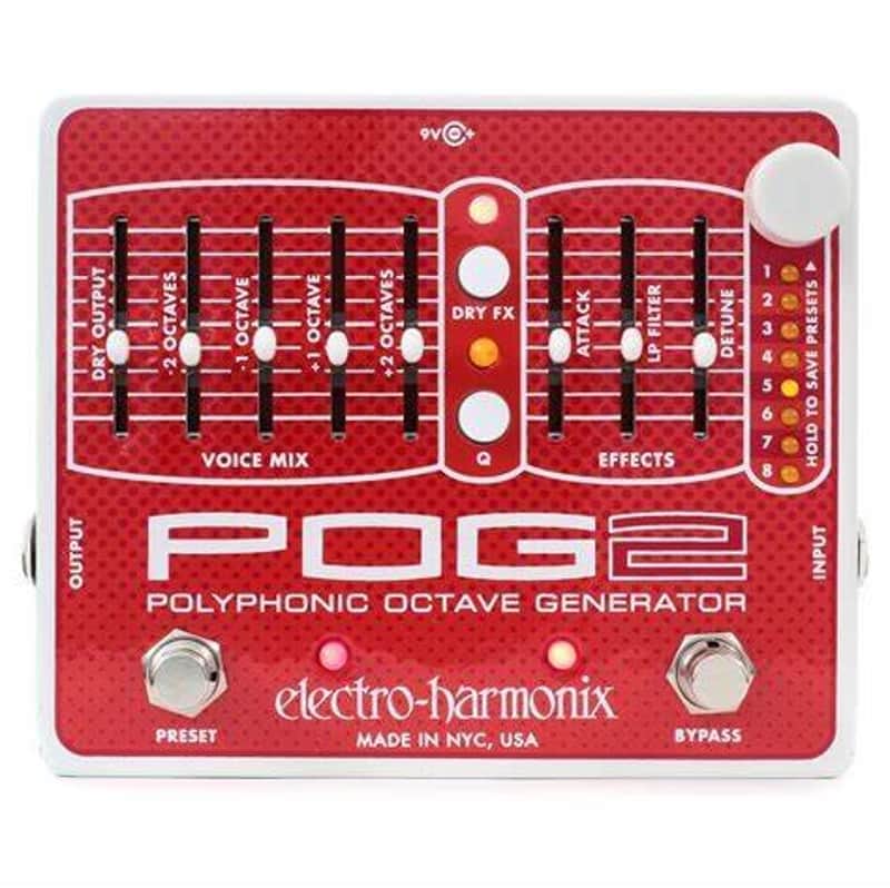 Electro-Harmonix POG2 Polyphonic Octave Generator Pedal image 1