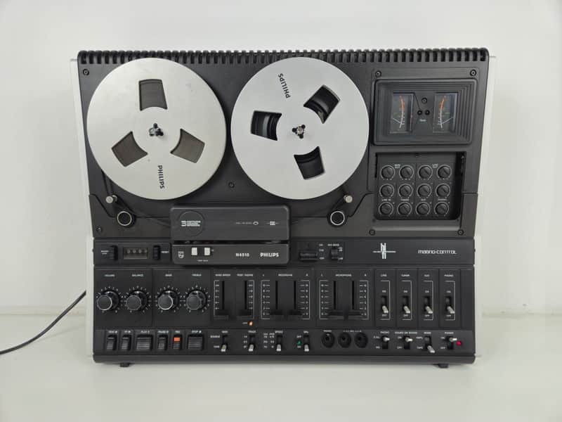 Philips - N4515 - Stereo Tape Deck - New belts image 1