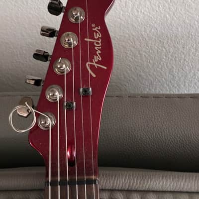Joe Walsh autographed Fender Special Edition Set-Neck Esquire Custom GT 2003 - Crimson Red Metallic image 2