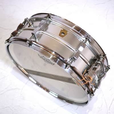 Ludwig Ludwig 1960s Acrolite Radick 14h x 5h Aluminum Snare Drum (08/31) image 3