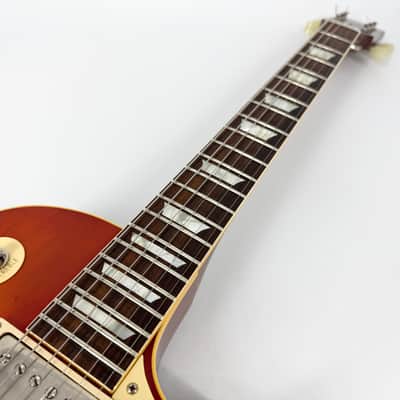 2017 Gibson Custom Shop Historic 1959 Les Paul VOS R9 - Washed Cherry image 7