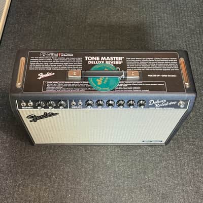 Fender "Tone Master Deluxe Reverb" 1x12 guitar combo amplifier image 4