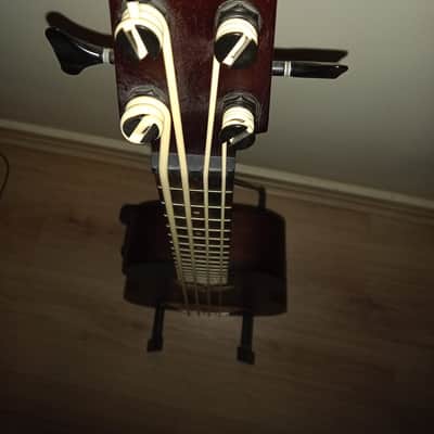Kala RMBL-FS U-Bass Rumbler Fretted Acoustic Electric Ukulele Bass 2010s - Satin Brown image 3