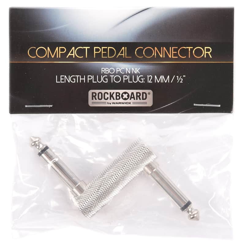 Rockboard Compact Pedal Connector Crank Nickel 12 mm 1/2  Z RBOPCNNK image 1