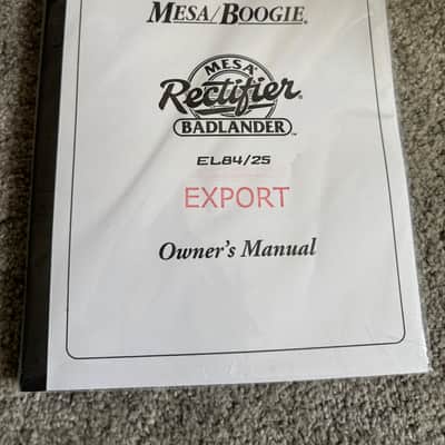 Mesa Boogie Rectifier Badlander EL84/25 2-Channel 25-Watt Guitar Amp Head 2022 - Present - Various image 12