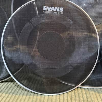 Evans dB One Low-Volume/Quiet Practice Heads Full Set/Kit image 4