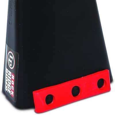 LP Black Ridge Rider Cowbell 8in 1/2in Mount image 1