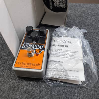 Electro-Harmonix Op Amp Big Muff Pi Reissue 2017 - Present - Black/Orange image 3