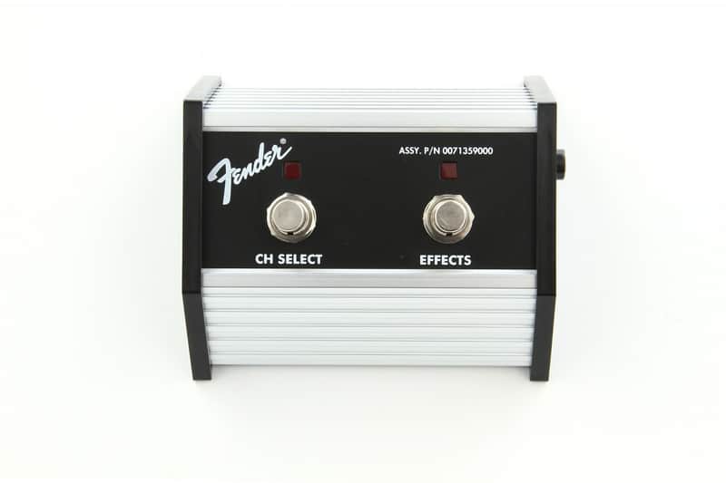 Fender 007-1359-000 2-Button Footswitch with 1/4" Jack for Super Champ XD image 2