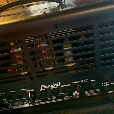 Randall Thrasher 50 2-Channel 50-Watt Tube Guitar Amp Head 2010s - Black image 4