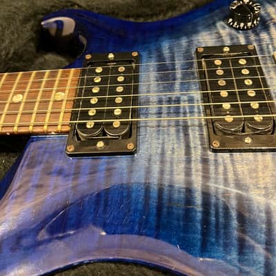 PRS Custom 24 rare Burst Royal Blue 1987 image 2