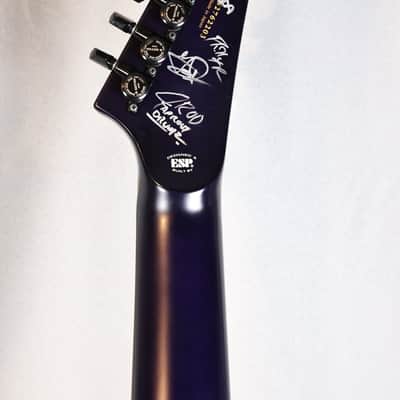 SIGNED BY TAPROOT! ESP E-II M-II 7 NT Seven String Guitar image 6