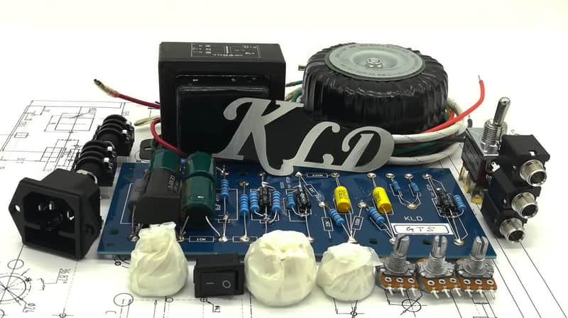 KLD GT5 hand wired SE 6L6 5w tube guitar amp kits image 1